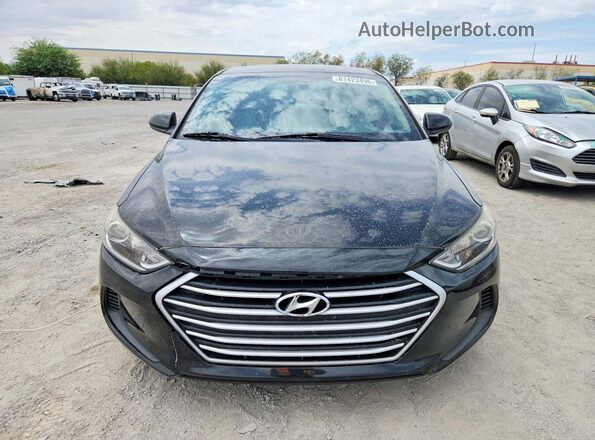 5NPD84LF8JH280501 2018 HYUNDAI ELANTRA Black Դիմացի տեսք
