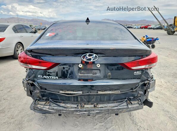 5NPD84LF8JH280501 2018 HYUNDAI ELANTRA Black Հետևի տեսք