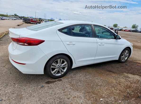 5NPD84LF8JH296665 2018 HYUNDAI ELANTRA White Задня права чверть
