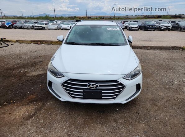 5NPD84LF8JH296665 2018 HYUNDAI ELANTRA White Вид спереду