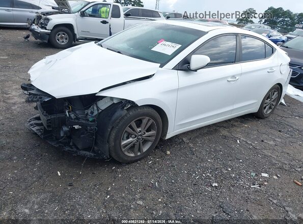 5NPD84LF8JH310340 2018 HYUNDAI ELANTRA White Front left