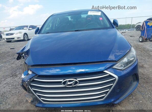 5NPD84LF8JH320088 2018 HYUNDAI ELANTRA Dark Blue წინა ხედი