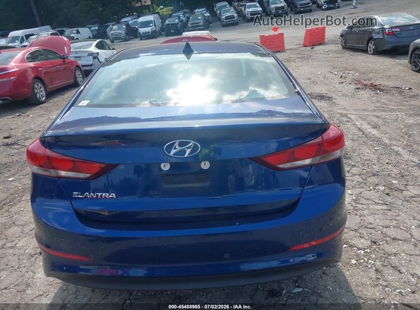 5NPD84LF8JH320088 2018 HYUNDAI ELANTRA Dark Blue 