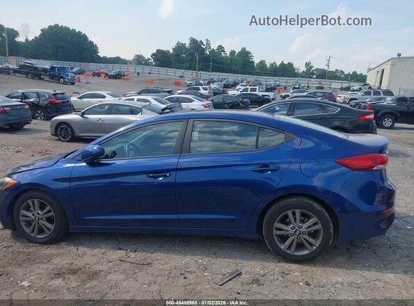 5NPD84LF8JH320088 2018 HYUNDAI ELANTRA Dark Blue სალონის 360-გრადუსიანი ხედი