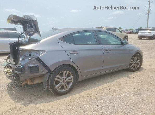 5NPD84LF8JH362146 2018 HYUNDAI ELANTRA Gray უკანა მარჯვენა