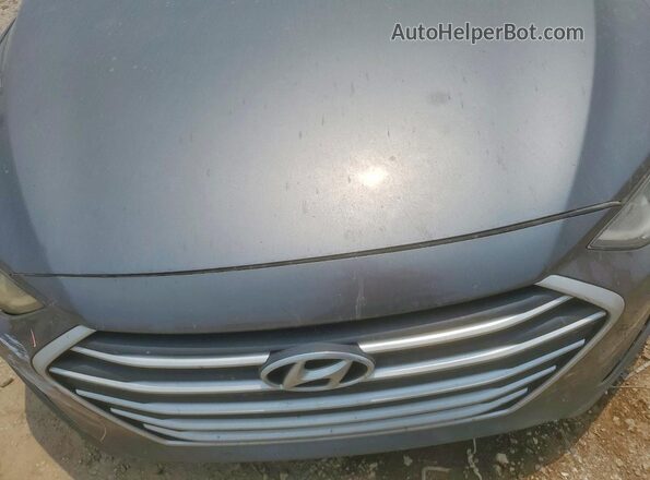 5NPD84LF8JH362146 2018 HYUNDAI ELANTRA Gray უკანა სალონის ხედი