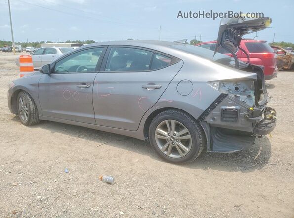 5NPD84LF8JH362146 2018 HYUNDAI ELANTRA Gray უკანა მარცხენა