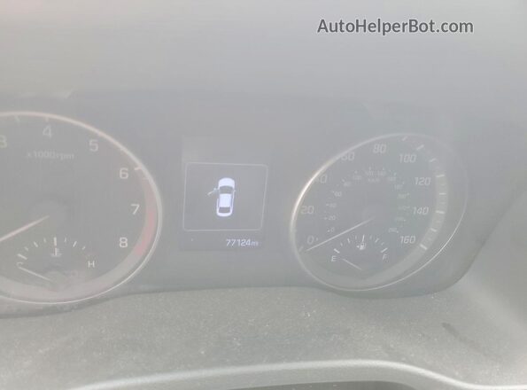 5NPD84LF8JH362146 2018 HYUNDAI ELANTRA Gray ხელსაწყოთა პანელის ხედი