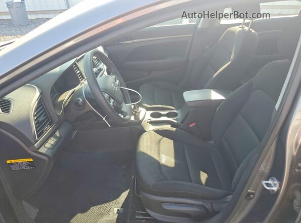 5NPD84LF8JH365287 2018 HYUNDAI ELANTRA Gray Սալոնի դիմացի տեսք