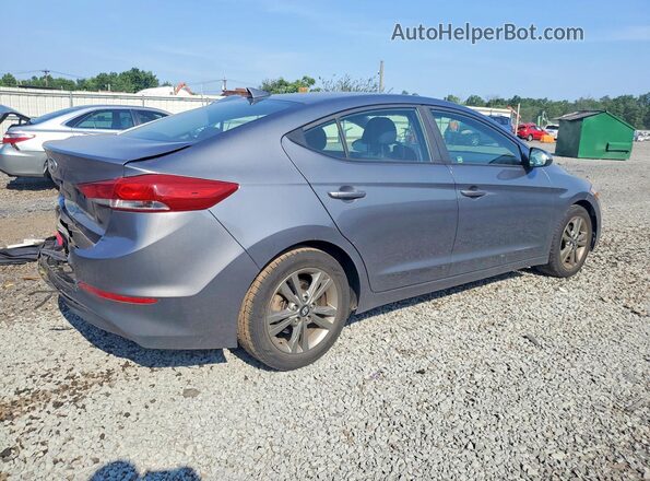 5NPD84LF8JH365287 2018 HYUNDAI ELANTRA Gray Հետևի աջ