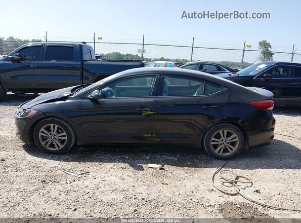 5NPD84LF8JH371834 2018 HYUNDAI ELANTRA Black Սալոնի 360 աստիճան տեսք