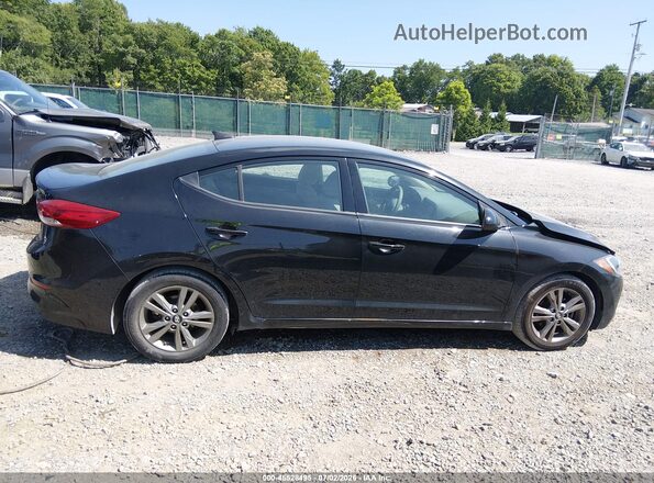 5NPD84LF8JH371834 2018 HYUNDAI ELANTRA Black Սալոնի հետևի տեսք