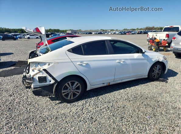 5NPD84LF8JH375740 2018 HYUNDAI ELANTRA White Trasero derecho