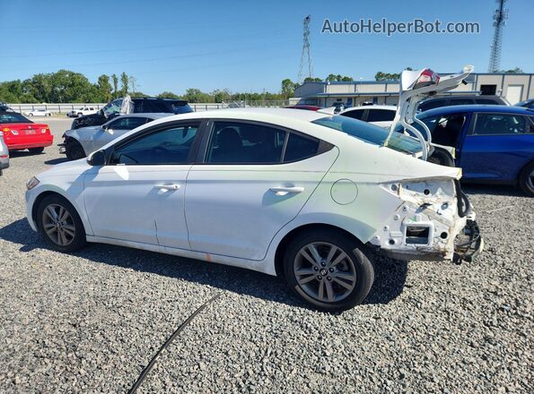5NPD84LF8JH375740 2018 HYUNDAI ELANTRA White Trasero izquierdo
