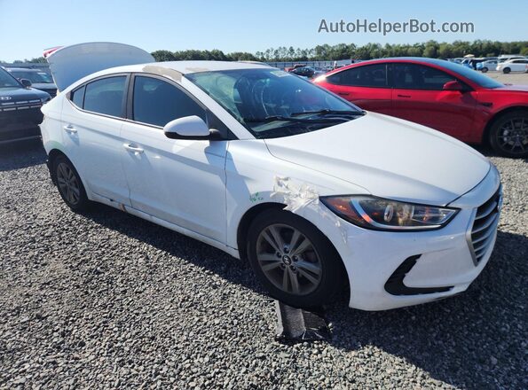 5NPD84LF8JH375740 2018 HYUNDAI ELANTRA White Delantero derecho