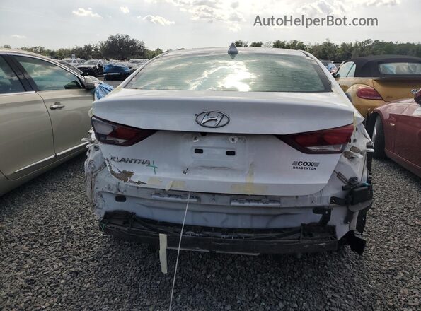 5NPD84LF8JH375740 2018 HYUNDAI ELANTRA White Vista trasera
