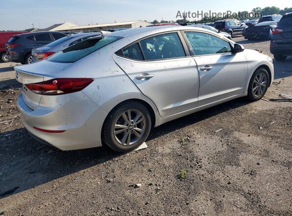 5NPD84LF8JH378542 2018 HYUNDAI ELANTRA Silver Trasero derecho