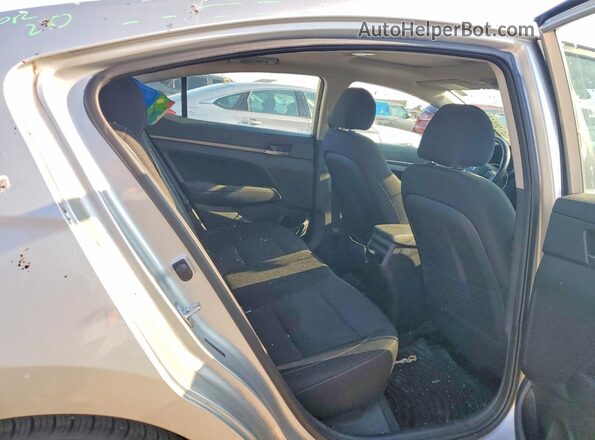 5NPD84LF8JH378542 2018 HYUNDAI ELANTRA Silver Vista de los asientos traseros