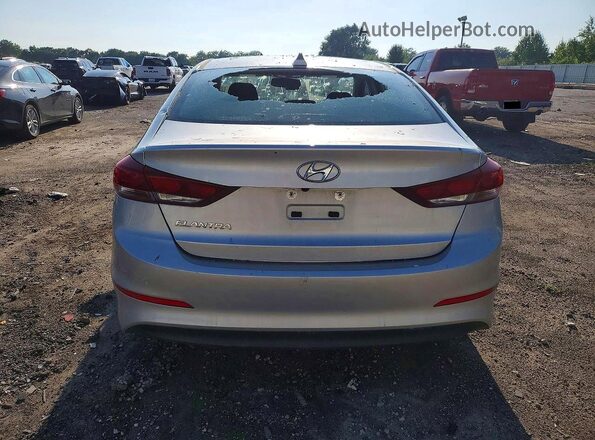 5NPD84LF8JH378542 2018 HYUNDAI ELANTRA Silver Vista trasera
