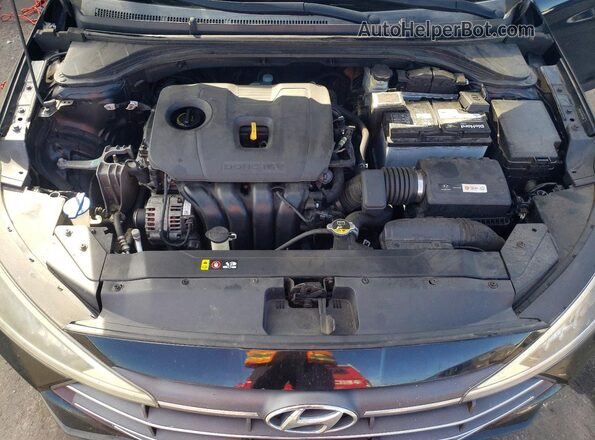 5NPD84LF8KH403568 2019 HYUNDAI ELANTRA Black Սալոնի հետևի տեսք