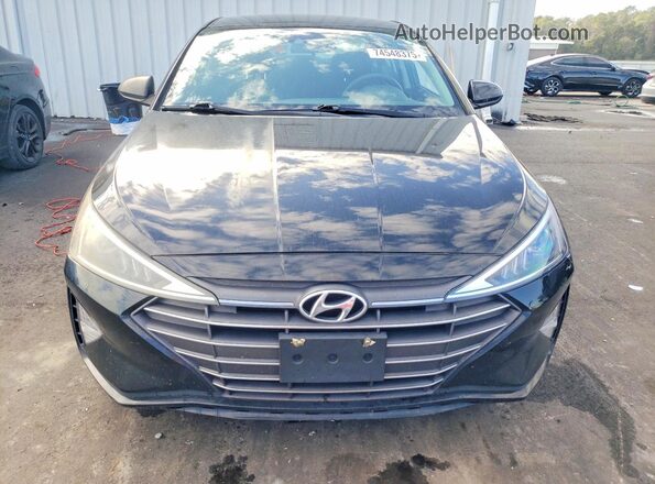 5NPD84LF8KH403568 2019 HYUNDAI ELANTRA Black Դիմացի տեսք