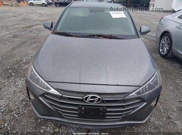 5NPD84LF8KH404641 2019 HYUNDAI ELANTRA Gray Vista del cuadro de instrumentos