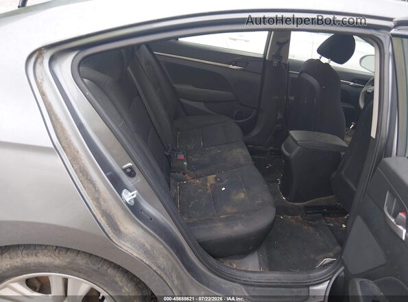 5NPD84LF8KH404641 2019 HYUNDAI ELANTRA Gray Vista de la etiqueta del VIN