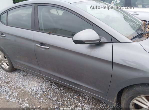 5NPD84LF8KH404641 2019 HYUNDAI ELANTRA Gray Vista interior trasera