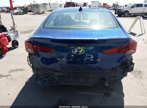 5NPD84LF8KH426381 2019 HYUNDAI ELANTRA Blue 