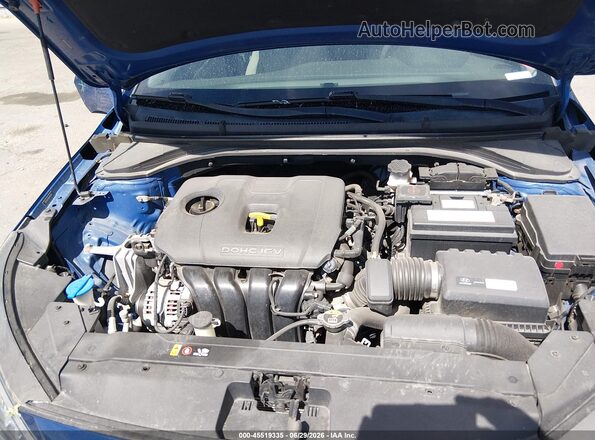 5NPD84LF8KH426381 2019 HYUNDAI ELANTRA Blue Rear view
