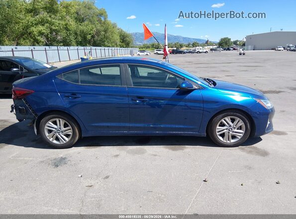 5NPD84LF8KH426381 2019 HYUNDAI ELANTRA Blue 360 interior view