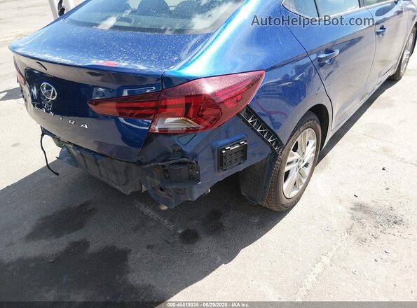 5NPD84LF8KH426381 2019 HYUNDAI ELANTRA Blue 