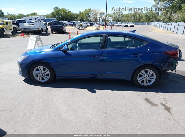 5NPD84LF8KH426381 2019 HYUNDAI ELANTRA Blue 
