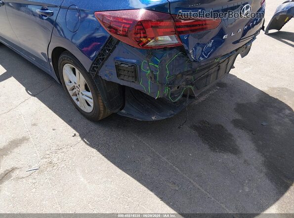 5NPD84LF8KH426381 2019 HYUNDAI ELANTRA Blue 