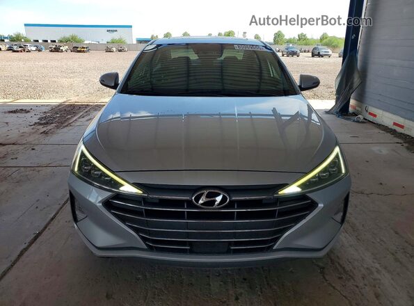 5NPD84LF8KH429703 2019 HYUNDAI ELANTRA Silver Vista frontal