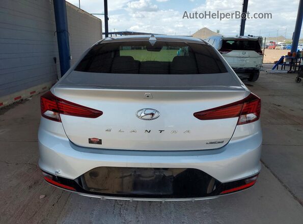 5NPD84LF8KH429703 2019 HYUNDAI ELANTRA Silver Vista trasera