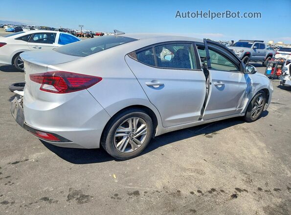 5NPD84LF8KH430222 2019 HYUNDAI ELANTRA Silver Задня права чверть