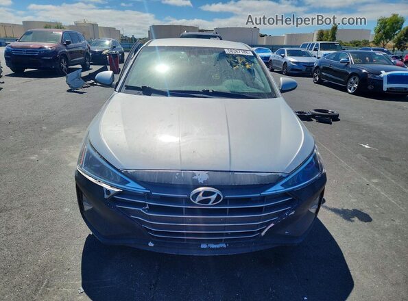 5NPD84LF8KH430222 2019 HYUNDAI ELANTRA Silver Вид спереду