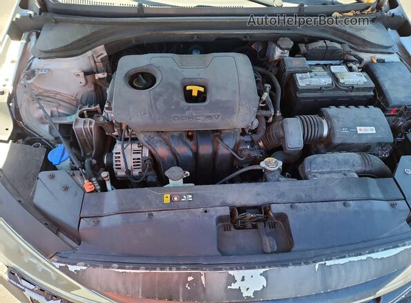 5NPD84LF8KH430222 2019 HYUNDAI ELANTRA Silver Вид задньої частини салону