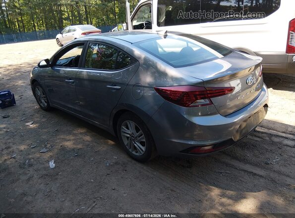 5NPD84LF8KH430849 2019 HYUNDAI ELANTRA Gray უკანა მარცხენა