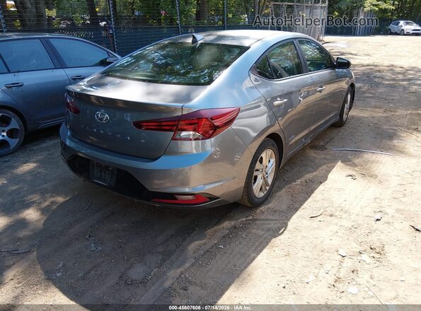 5NPD84LF8KH430849 2019 HYUNDAI ELANTRA Gray უკანა მარჯვენა