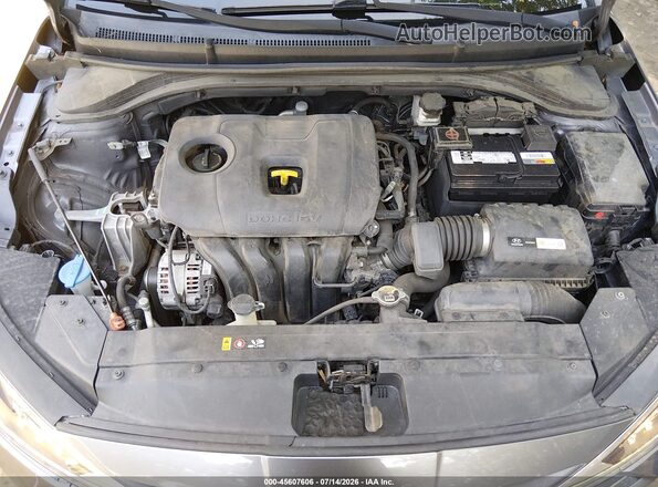 5NPD84LF8KH430849 2019 HYUNDAI ELANTRA Gray უკანა ხედი