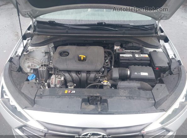 5NPD84LF8KH437705 2019 HYUNDAI ELANTRA Silver Widok z tyłu