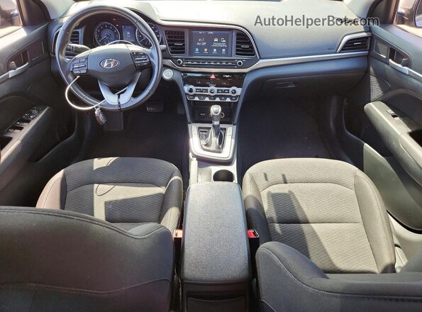 5NPD84LF8KH441947 2019 HYUNDAI ELANTRA Silver Вид панелі приладів