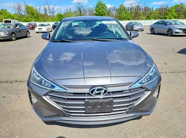 5NPD84LF8KH441947 2019 HYUNDAI ELANTRA Silver Вид спереду