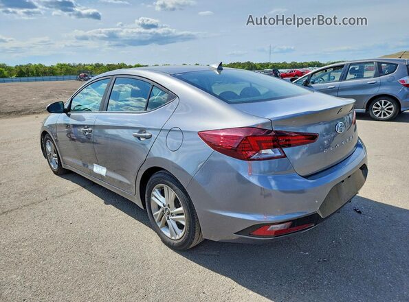 5NPD84LF8KH441947 2019 HYUNDAI ELANTRA Silver Задня ліва чверть