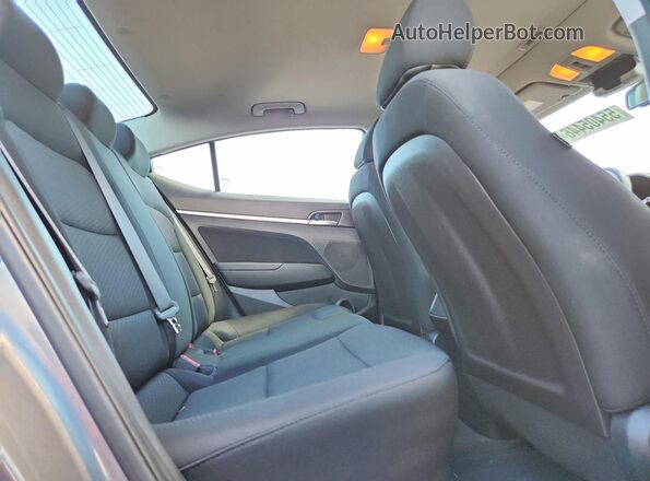5NPD84LF8KH441947 2019 HYUNDAI ELANTRA Silver Вид задніх сидінь