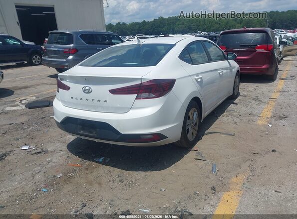 5NPD84LF8KH453712 2019 HYUNDAI ELANTRA White Հետևի աջ