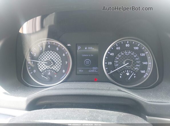 5NPD84LF8KH453712 2019 HYUNDAI ELANTRA White Հետևի նստատեղերի տեսք