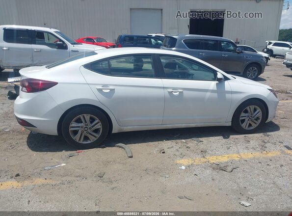 5NPD84LF8KH453712 2019 HYUNDAI ELANTRA White Սալոնի հետևի տեսք